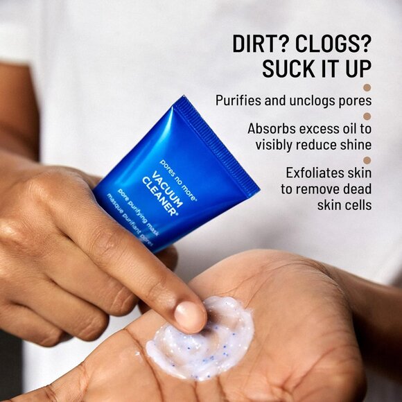 Dr Brandt 1 Oz Pores No More Vacuum Cleaner Pore Purifying Mask - Picture 4 of 6